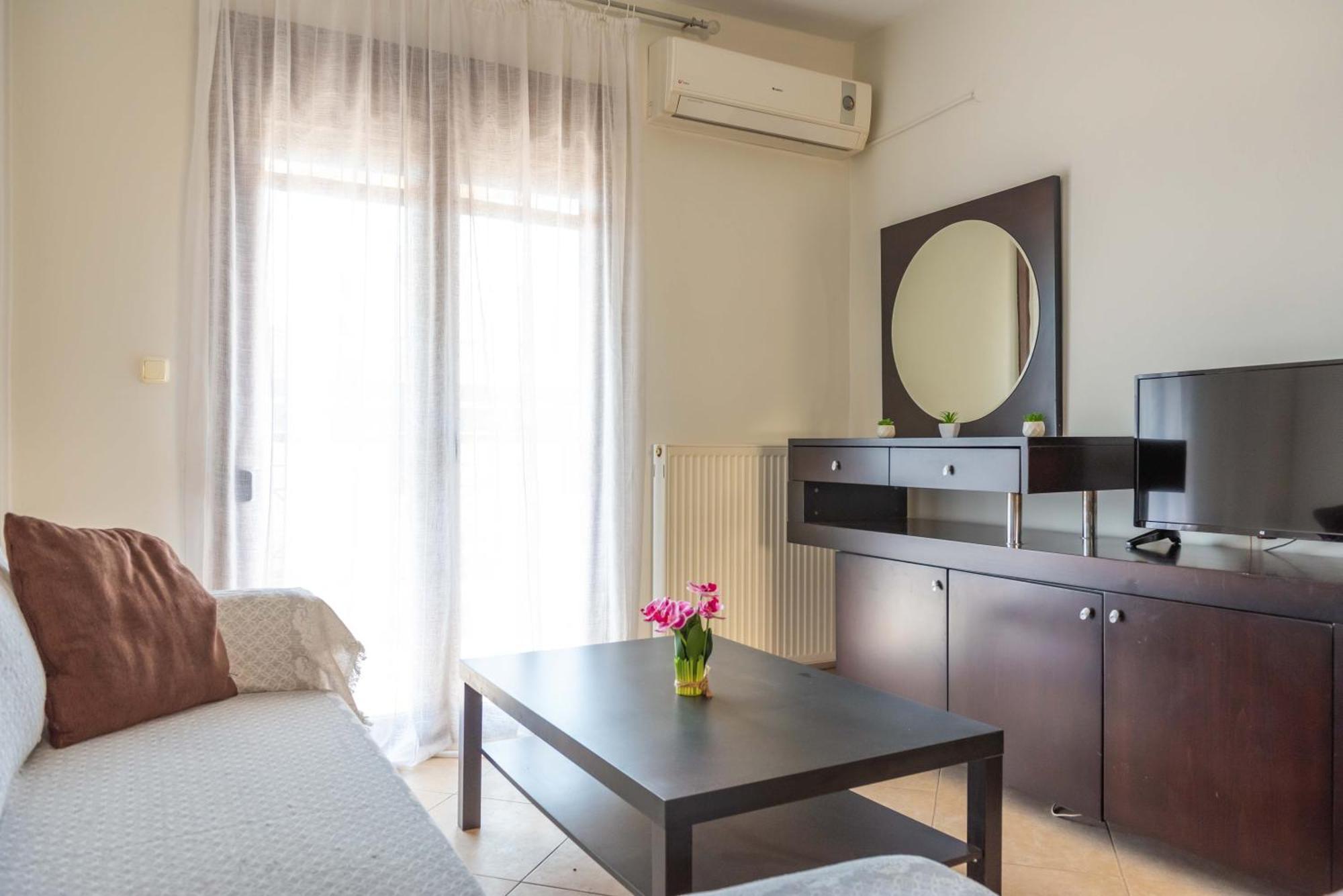 Infinity Stars Sea View Apartment Nea Kallikrateia ภายนอก รูปภาพ